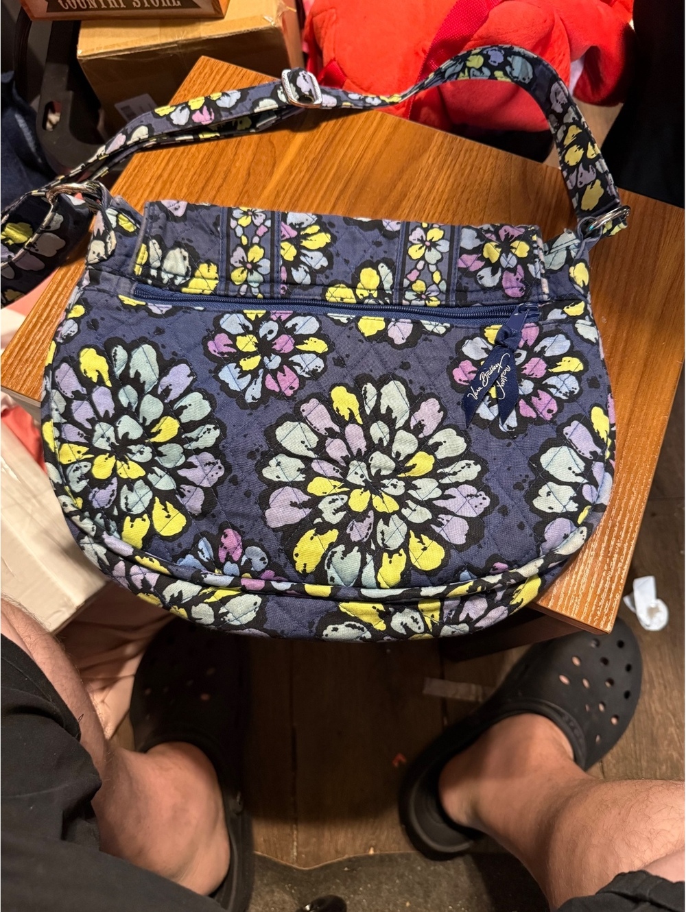 Vera Bradley Floral Patterned Shoulder Bag